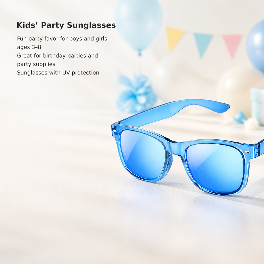 Kids’ UV-Protection Sunglasses Party Favor Set