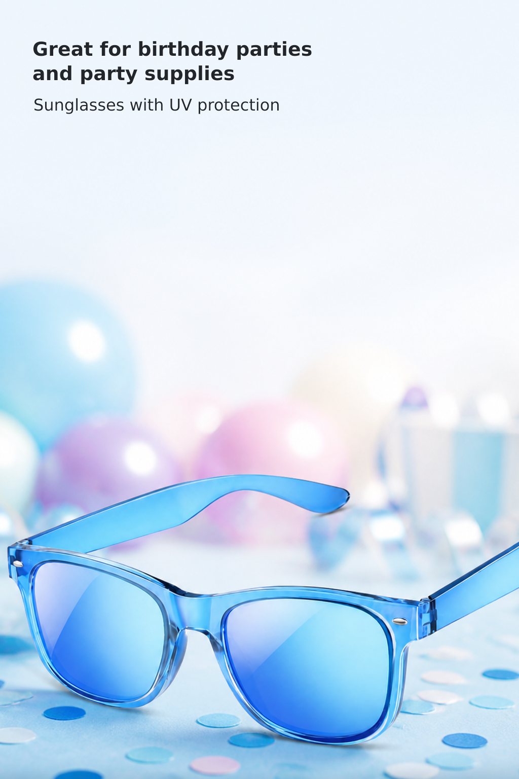 Kids’ UV-Protection Sunglasses Party Favor Set
