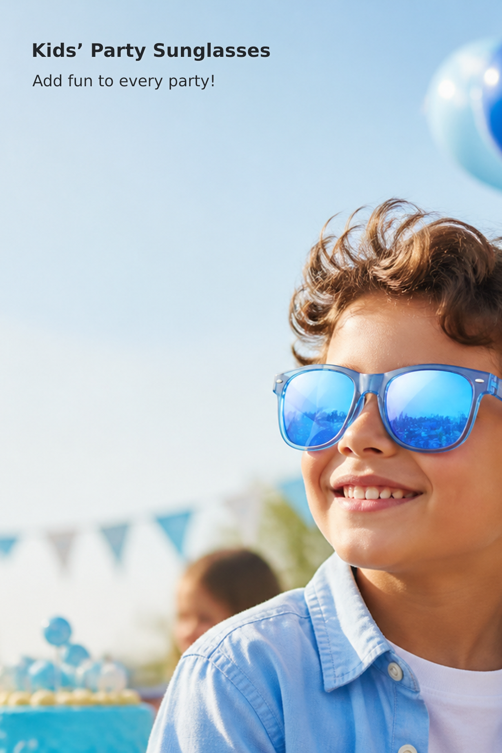 Kids’ UV-Protection Sunglasses Party Favor Set